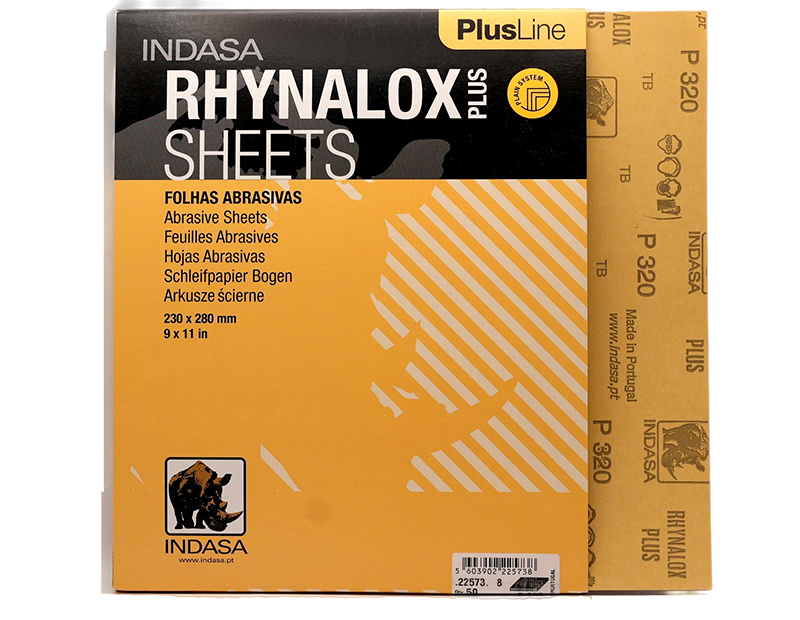 Insasa Rhynowet Plus line Abrasivas Sanding Sheets